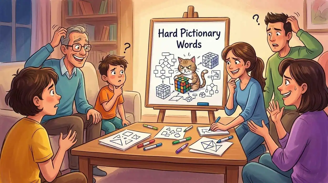 Hard Pictionary Words