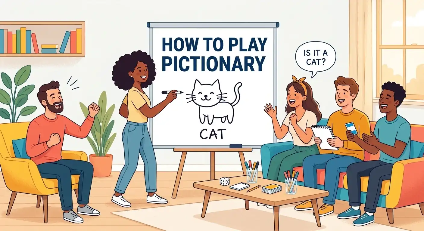 How to play Pictionary