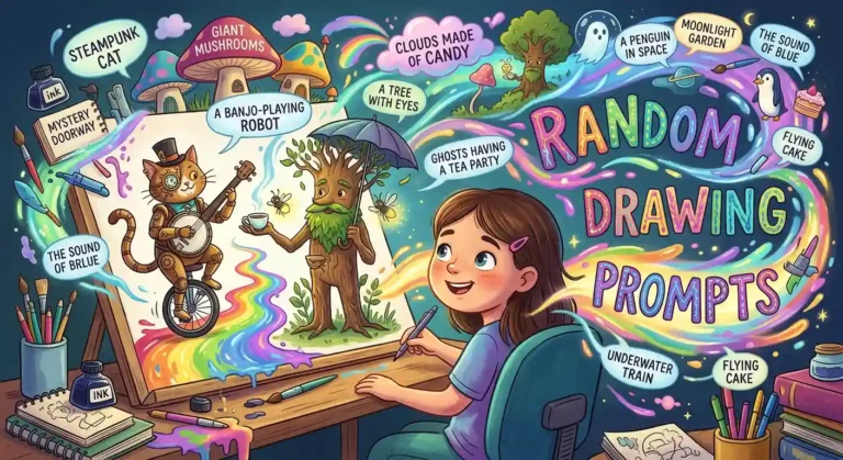 Random Drawing Prompts: Fun Ideas to Spark Your Creativity 2 Random Drawing Prompts